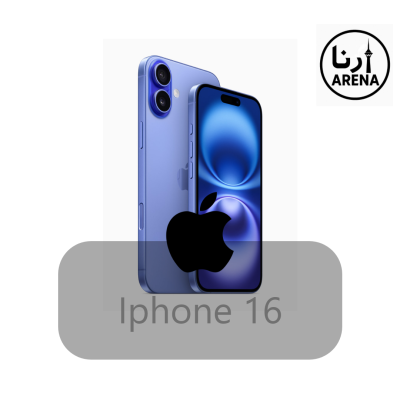 iPhone 16 CH 128GB – نمای جلویی و پشتی آیفون ۱۶ نسخه چین، طراحی مدرن با دوربین دوگانه و پورت USB-C